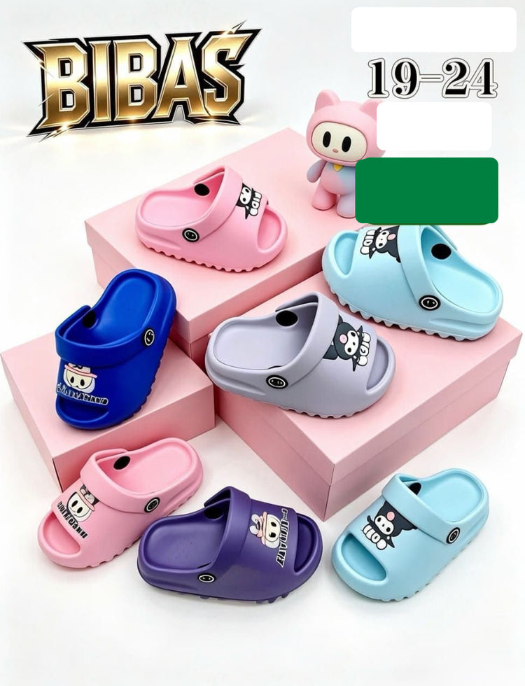 Kids Cartoon Clogs – Multi Color (Sizes 19-24)